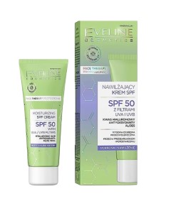 Face Therapy Sun Protection Moisturizing SPF Cream With UVA SPF 50
