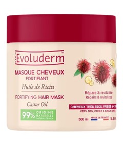 Evoluderm Fortifying Hair Mask Castor Oil