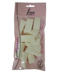 Fine Linesuk Beauty Wedges Latex Sponges S1901