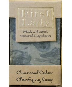 First Lady Charcoal Cedar Clarifying Soap