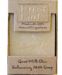 First Lady Goat Milk AHA Soap