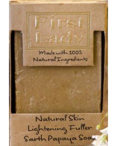 First Lady Natural Skin Fuller Earth Papaya Soap