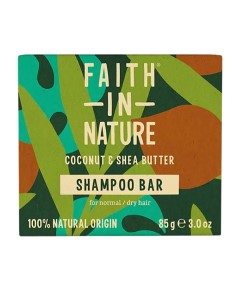 Faith In Nature Coconut And Shea Shampoo Bar