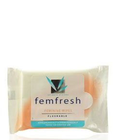 Femfresh Intimate Hygiene Flushable Feminine Wipes