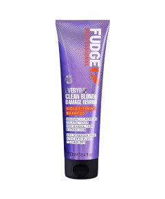 Fudge Everyday Clean Blonde Damage Rewind Violet Toning Shampoo