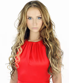 Funky Diva Clip N Go Nat Wavy Extension