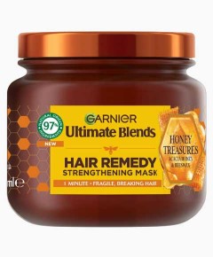 Ultimate Blends 1 Minute Honey Treasures Hair Remedy Strengthening Mask