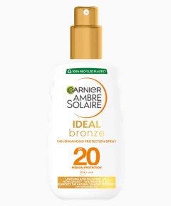 Ambre Solaire Ideal Bronze Tan Enhancing Protection Spray 20 SPF