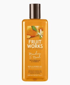 Fruit Works Mandarin And Neroli Bath Shower Gel