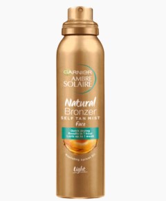 Ambre Solaire Natural Bronzer Face Self Tan Mist Light