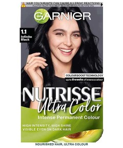 Nutrisse Ultra Color Intense Permanent Color 1.1 Infinite Black