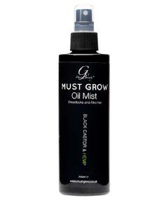 Must Grow Black Castor And Hemp Oil Mist