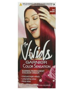 The Vivids Color Sensation Daring Permanent Hair Colour Cream Fiery Burgundy