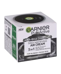 Garnier Pure Active Aha Salicylic Acid Daily Mattifying Air Cream Moisturiser 