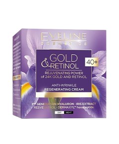 Gold Retinol Anti Wrinkle Regenerating Cream 40 Plus