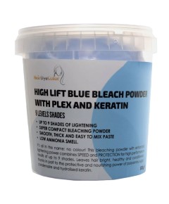 High Lift Blue Bleach Powder With Plex And Keratin