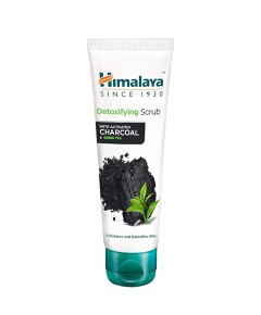 Himalaya Detoxifying Activated Charcoal And Green Tea Scrub