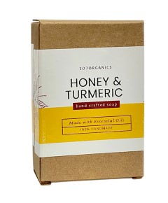 Honey And Turmeric Hand Crafted Soap