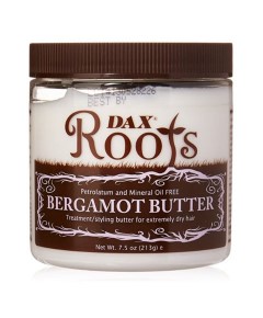 Dax Roots Petrolatum And Mineral Oil Free Bergamot Butter