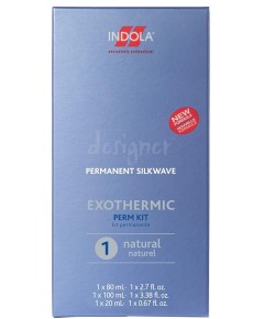 Indola Designer Permanent Silkwave Exothermic Perm Kit 1 Natural