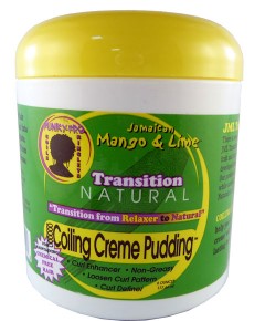 Jamaican Mango and Lime Transition Natural Coiling Creme Pudding