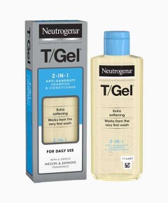 Neutrogena T Gel Melon Jasmine 2In1 Anti Dandruff Shampoo Conditioner