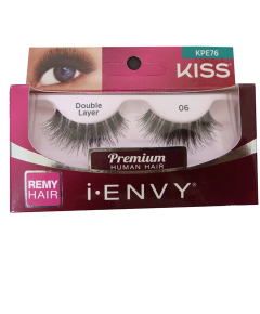 I Envy Premium Remy Hair Double Layer 06 Eyelashes KPE76   