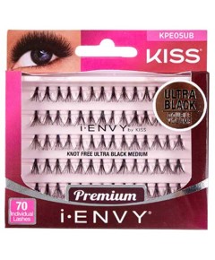 I Envy Premium Hair Double Volume Ultra Black Knot Free KPE05UB