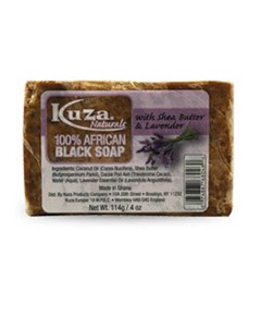 Hundred Percent African Black Soap With Shea Butter Lavender