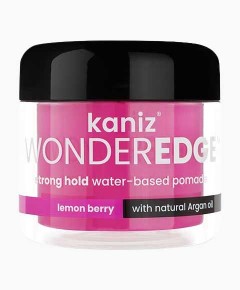 Wonder Edge Lemon Berry Scent Strong Hold Water Based Pomade