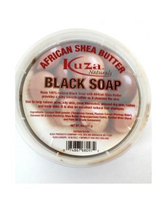 Kuza African Shea Butter Black Soap