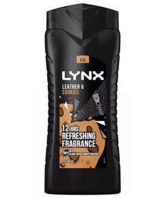 Lynx Leather And Cookies Body Wash XXL
