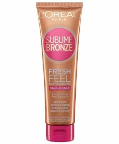 Sublime Bronze Fresh Feel Non Tinted Self Tanning Gel