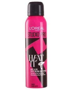 Studio Pro Heat It Hot And Go Fast Blow Dry Spray