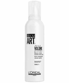 Tecni Art Full Volume Extra Strong Hold Mousse Force 5