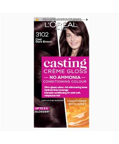 Casting Creme Gloss Conditioning Color 3102 Cool Dark Brown