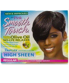 Pink Smooth Touch Olive Oil No Lye Relaxer