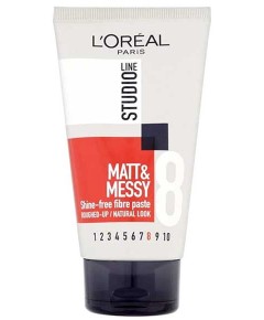 Studio Matt And Messy Shine Free Fibre Paste 8  