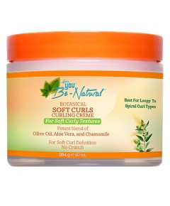 You Be Natural Botanical Soft Curls Curling Creme 