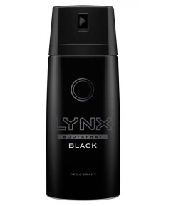 Black Deodorant Body Spray 