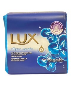 Lux Aqua Sprakle Floral Musk And Mint Oil Bar Soap