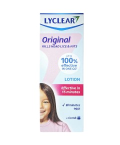 Original Kills Head Lice And Nits Lotion