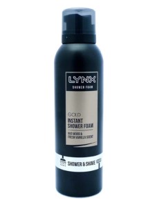 Gold Instant Shave And Shower Foam