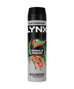 Lynx Jungle Fresh 72H Invisible Sweat Protection Antiperspirant
