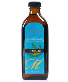 Natural Original Jamaican Black Castor Oil With Argan