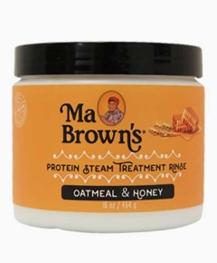 Protein Steam Treatment Rinse With Oatmeal And Honey