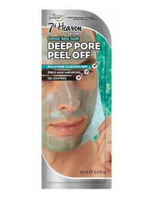 7Th Heaven For Men Dead Sea Salt Deep Pore Peel Off Mask