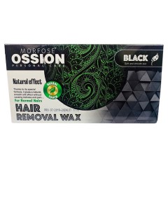 Ossion Black Natural Effect Hair Removal Wax For Normal Hairs