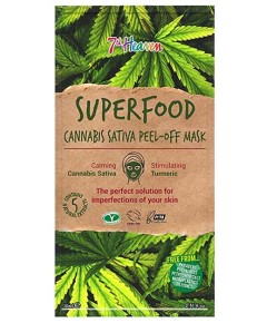 7Th Heaven Superfood Cannabis Sativa Peel Off Mask