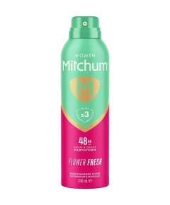 Mitchum Women 48H Flower Fresh Deodorant Spray